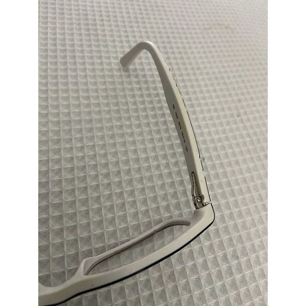 Ray Ban Junior Kids Eyeglasses Frames RB 1535 3579 Black White 48-16-130 Glasses